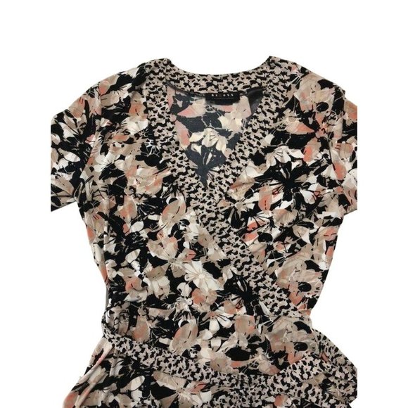 Axcess Faux Wrap Blouse Womens M Used - Picture 8 of 12